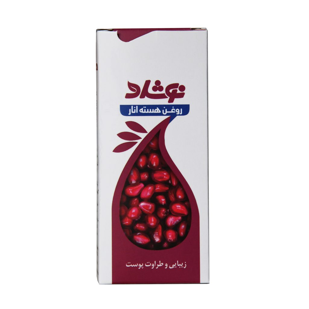 شرکت عارف دارو | روغن هسته انار37م(نوشاد)-پک12 ک96