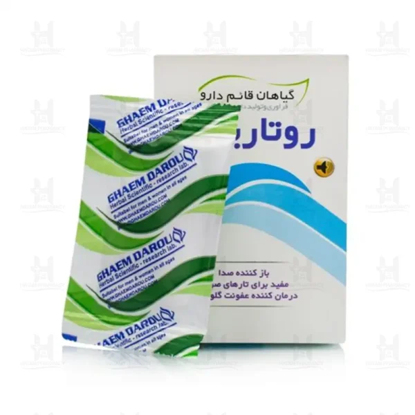 ساشه روتارین -تارصوتی(قائم دارو) پک 36-ک 36